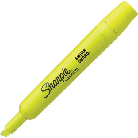Sharpie Accent Highlighter, Chisel Point, Fluorescent Yellow 12PK SAN25025